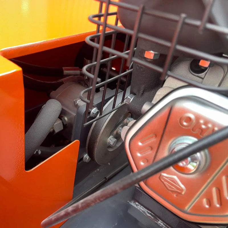 10 HP Double Wheel Vibratory Roller, 2 x 24" Wide & 17" Diameter Rollers, EPA Emissions Compliance, GMD-MVR25