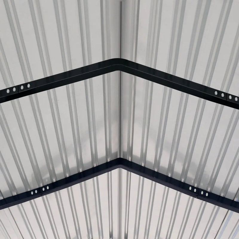 12' x 20' Metal Shed Carport with 8' Open Sidewalls, GMD-MSC1220