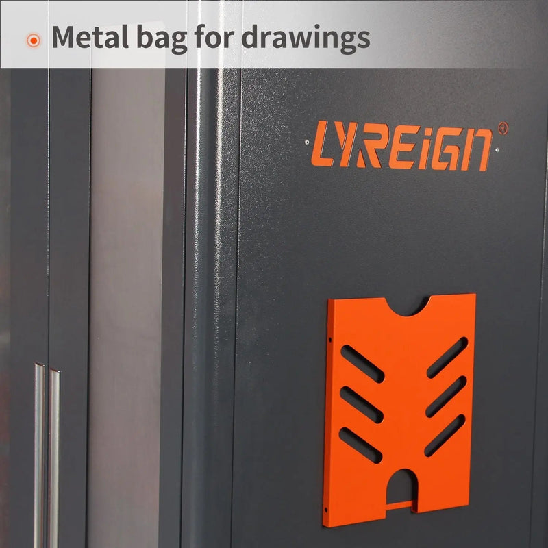 120 Piece Tool Holder Storage Cabinet, Designed for CNC worker, Lockable door, DOBA-THC120