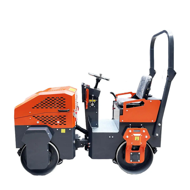 13.5 HP Ride-On Road Roller, 2 x 28" Wide & 21" Diameter Rollers, EPA Emissions Compliance GMD-MVR35