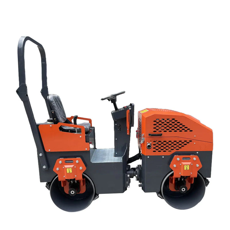 13.5 HP Ride-On Road Roller, 2 x 28" Wide & 21" Diameter Rollers, EPA Emissions Compliance GMD-MVR35