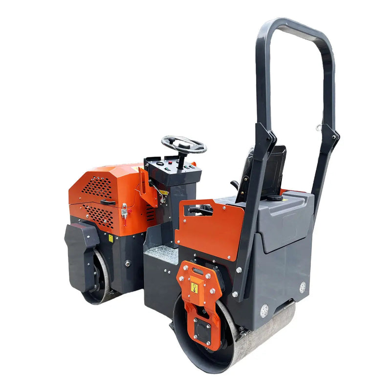 13.5 HP Ride-On Road Roller, 2 x 28" Wide & 21" Diameter Rollers, EPA Emissions Compliance GMD-MVR35