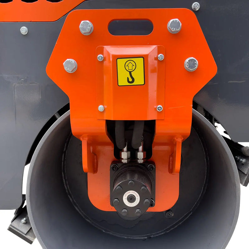 13.5 HP Ride-On Road Roller, 2 x 28" Wide & 21" Diameter Rollers, EPA Emissions Compliance GMD-MVR35