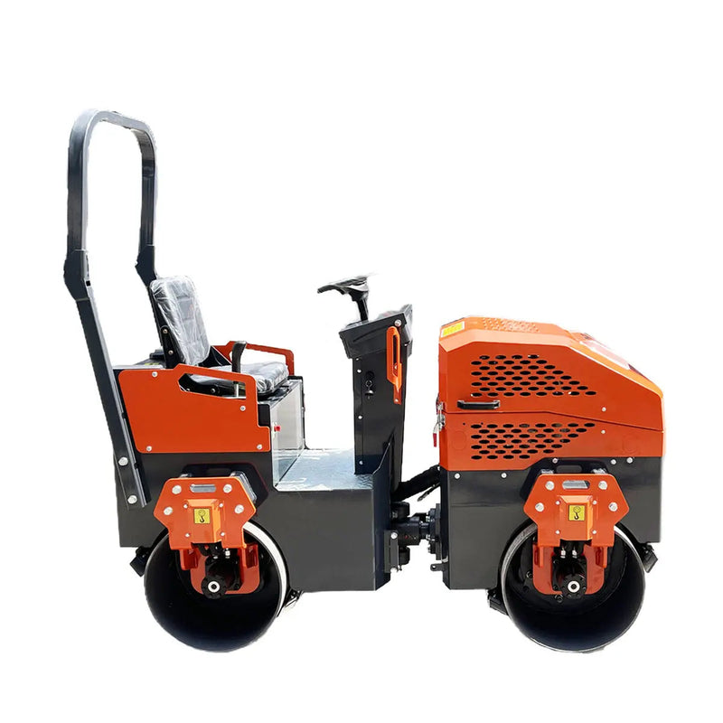 13.5 HP Ride-On Road Roller, 2 x 31-½" Wide & 21" Diameter Rollers, EPA Emissions Compliance, GMD-MVR45