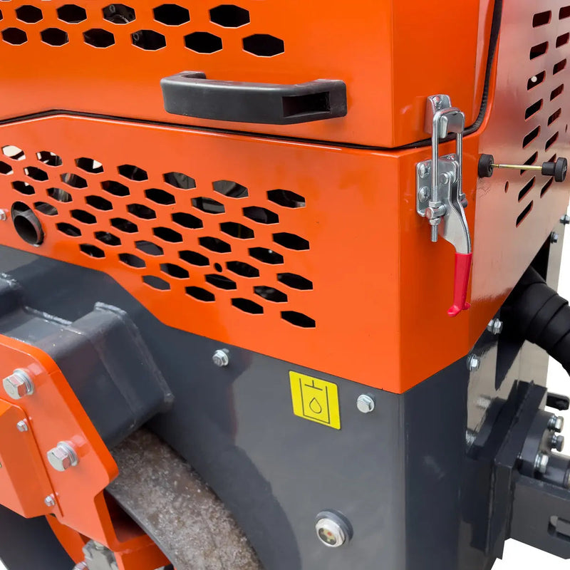 13.5 HP Ride-On Road Roller, 2 x 31-½" Wide & 21" Diameter Rollers, EPA Emissions Compliance, GMD-MVR45