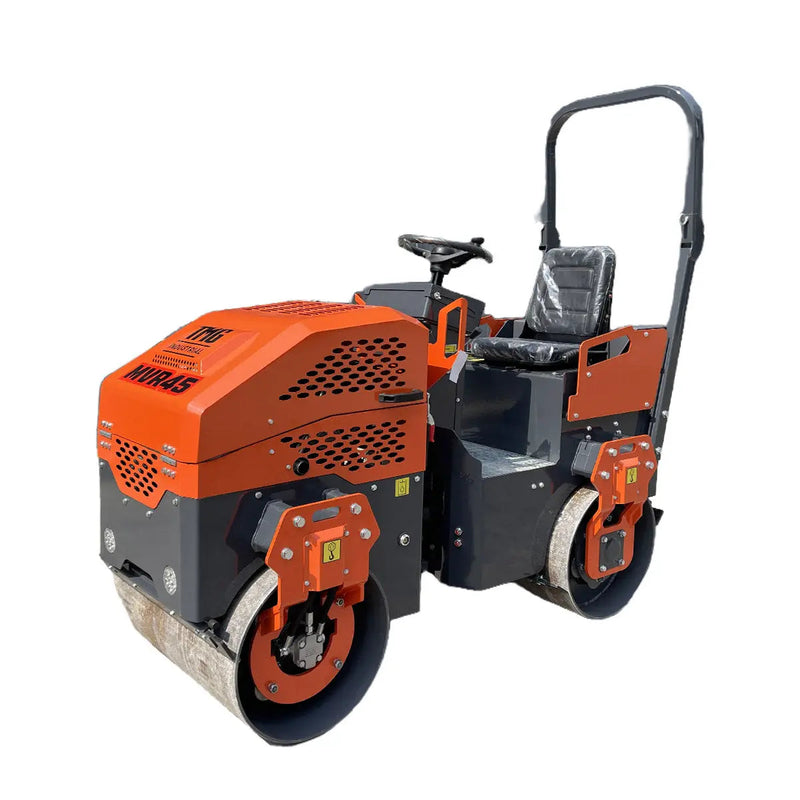 13.5 HP Ride-On Road Roller, 2 x 31-½" Wide & 21" Diameter Rollers, EPA Emissions Compliance, GMD-MVR45