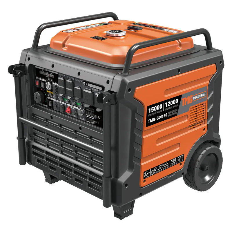 15000 Watt Digital Inverter Portable Generator, 10hrs 50% Load Run Time, EPA Compliance, GMD-GDI150