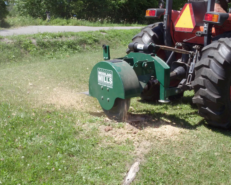 3-Point PTO Stump Grinder with 34 Carbide Teeth