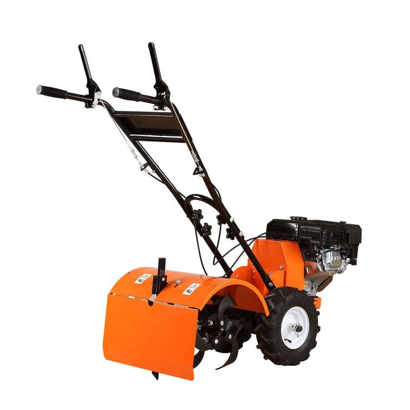 19" Self-Propelled Garden Tiller, 5.5 HP Gas Engine, Rear Tine, 8" Tilling Depth, GMD-GT19(Discontinued – No Longer Available)