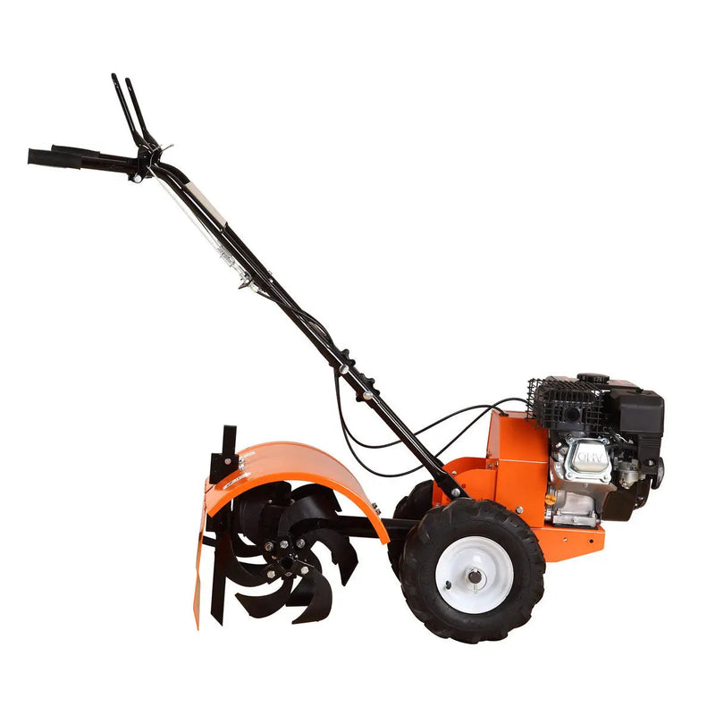 19" Self-Propelled Garden Tiller, 5.5 HP Gas Engine, Rear Tine, 8" Tilling Depth, GMD-GT19(Discontinued – No Longer Available)