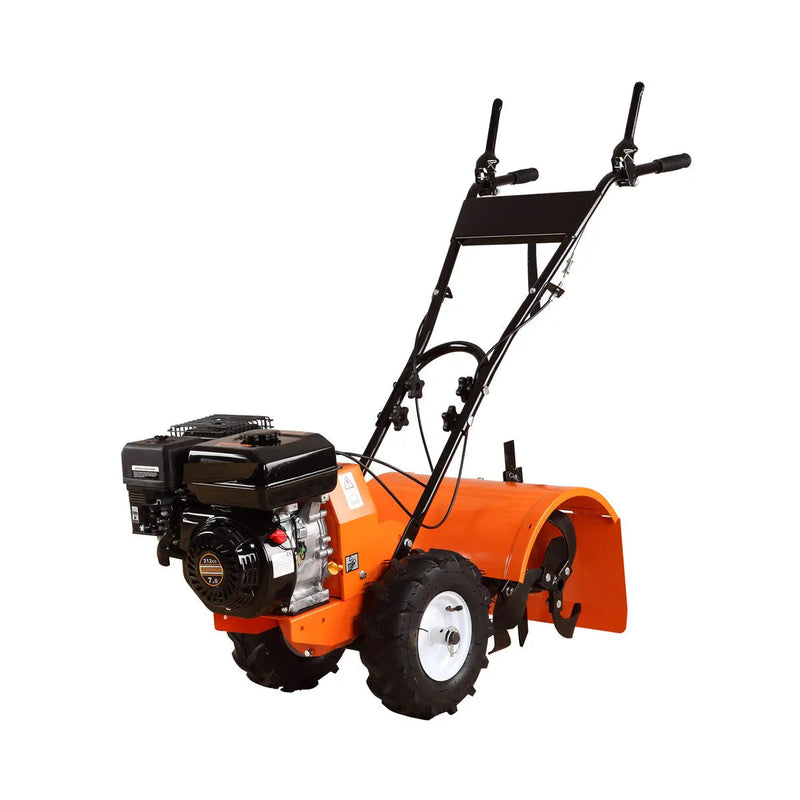 19" Self-Propelled Garden Tiller, 5.5 HP Gas Engine, Rear Tine, 8" Tilling Depth, GMD-GT19(Discontinued – No Longer Available)