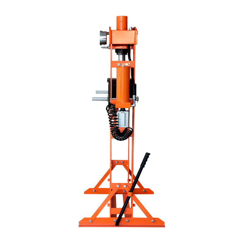 20 Ton Capacity Hydraulic Shop Press, Pneumatic & Manual Operation, 10 Bed Height Positions, GMD-ASP22