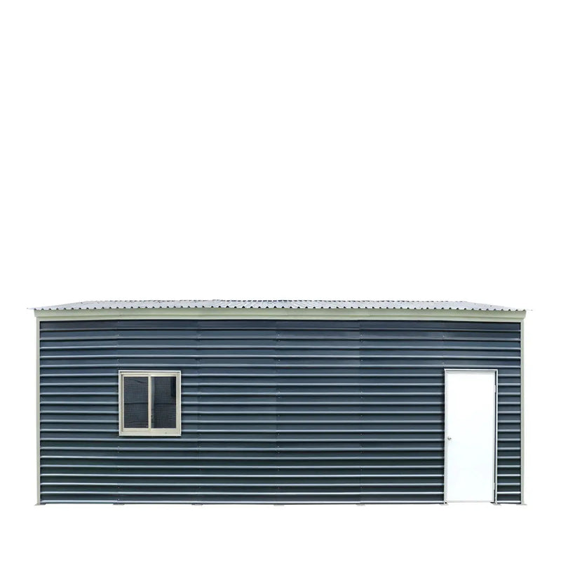 20' x 30' Metal Garage Shed, 9' High Double Front Doors, 13' Peak, 600 Sq-Ft GMD-MS2030