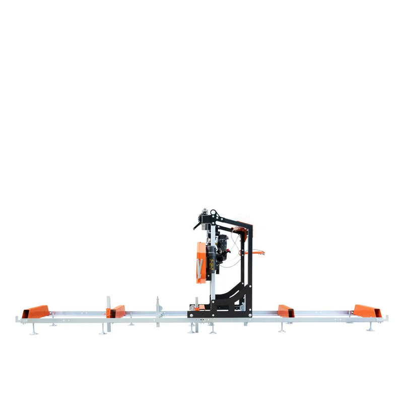 22" Portable Sawmill, 7 HP Kohler Command Pro Series Engine, 12' Log Length, 4-Post Carriage with Saw Head Anti-tip Locking, GMD-PSM22