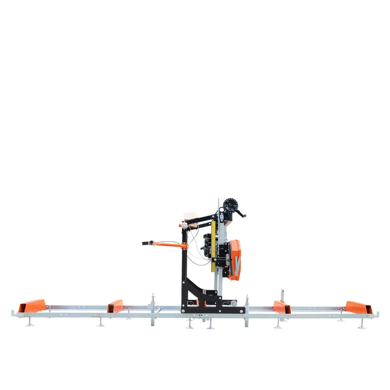 22" Portable Sawmill, 7 HP Kohler Command Pro Series Engine, 12' Log Length, 4-Post Carriage with Saw Head Anti-tip Locking, GMD-PSM22
