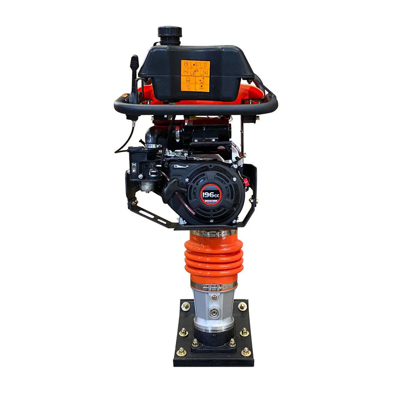 2250-lb Jumping Jack Tamping Rammer Compactor, 26" Compaction Depth, Asphalt, Cohesive & Granular Soils, GMD-RM80
