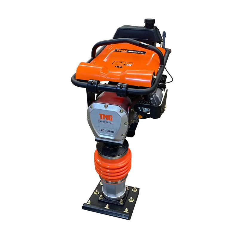 2250-lb Jumping Jack Tamping Rammer Compactor, 26" Compaction Depth, Asphalt, Cohesive & Granular Soils, GMD-RM80