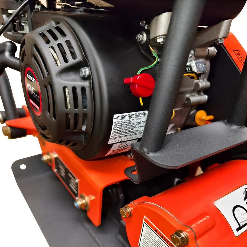 2380 Lbs Heavy-Duty Plate Compactor, 6.5 HP Loncin G200F Engine, 8" Compaction Depth, GMD-PC60