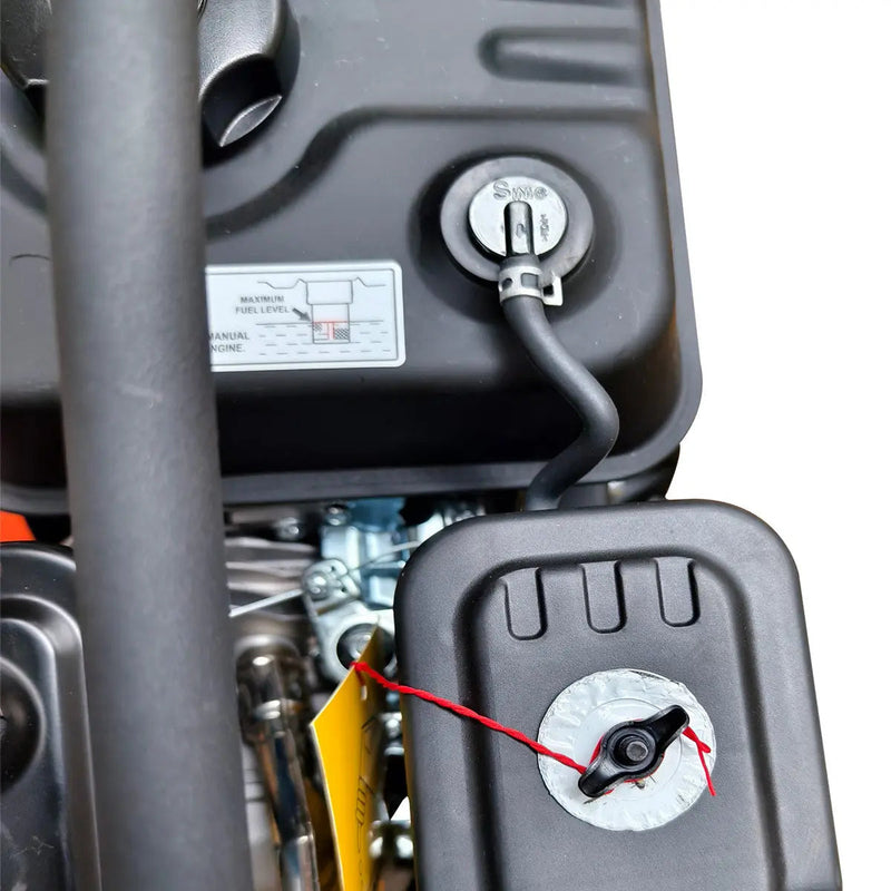 2380 Lbs Heavy-Duty Plate Compactor, 6.5 HP Loncin G200F Engine, 8" Compaction Depth, GMD-PC60