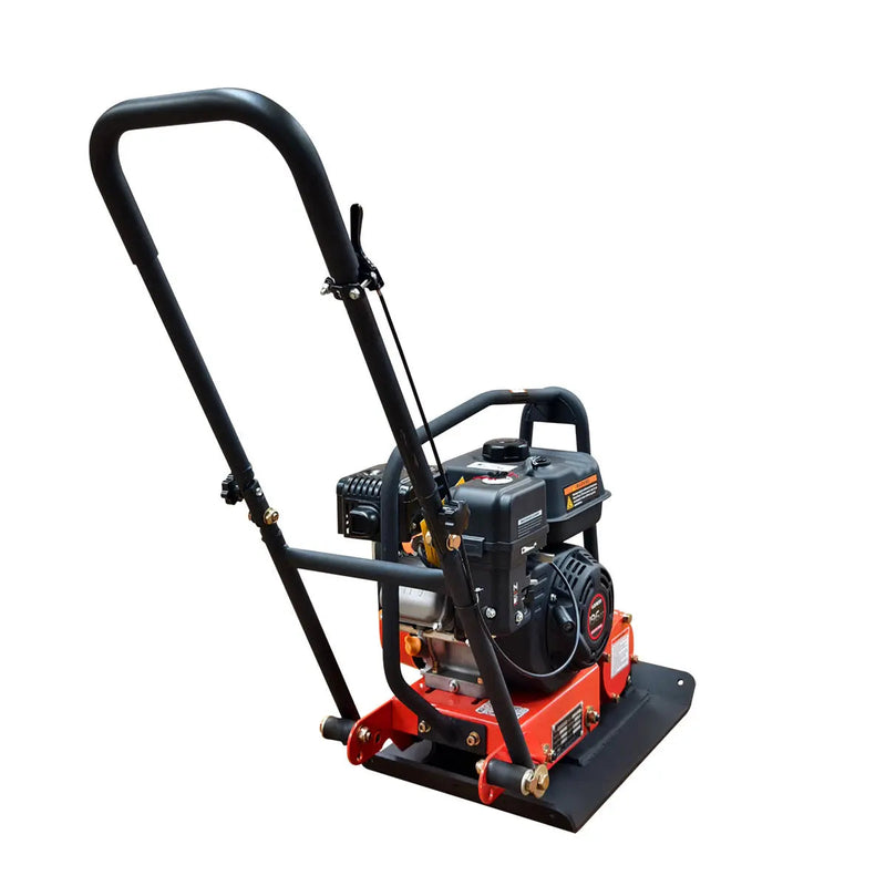 2380 Lbs Heavy-Duty Plate Compactor, 6.5 HP Loncin G200F Engine, 8" Compaction Depth, GMD-PC60
