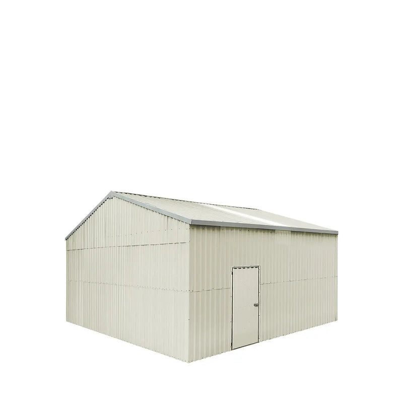 25' x 25' Double Garage Metal Barn Shed with Side Entry Door (Discontinued – Replaced by GMD-MS2030, MS2630)