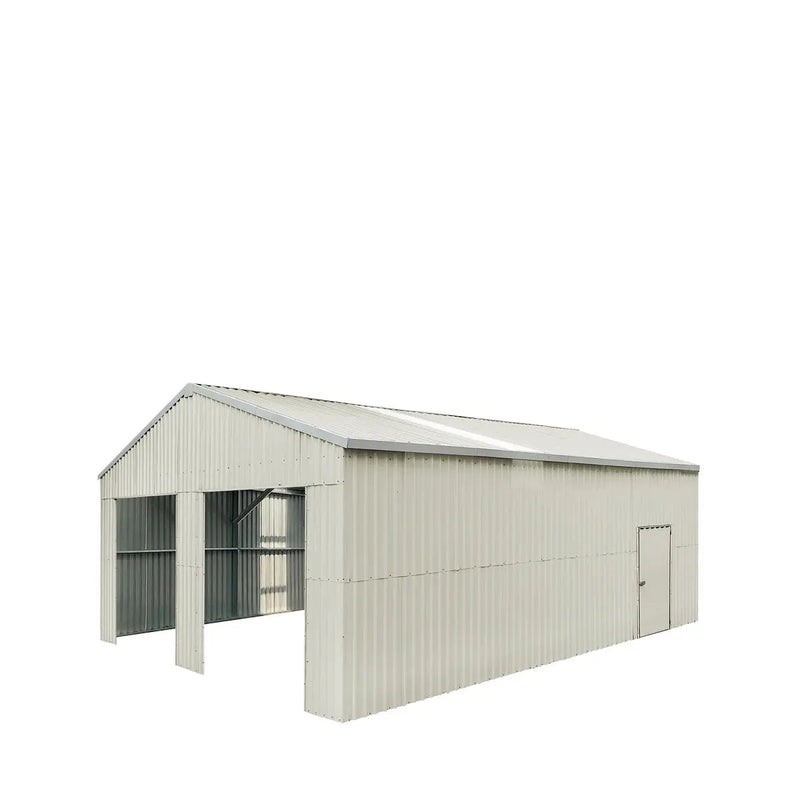 25' x 33' Double Garage Metal Barn Shed with Side Entry Door (Discontinued – Replaced by GMD-MS2630, 2641)