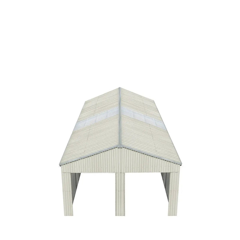 25' x 33' Double Garage Metal Barn Shed with Side Entry Door (Discontinued – Replaced by GMD-MS2630, 2641)