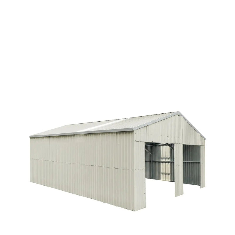 25' x 33' Double Garage Metal Barn Shed with Side Entry Door (Discontinued – Replaced by GMD-MS2630, 2641)