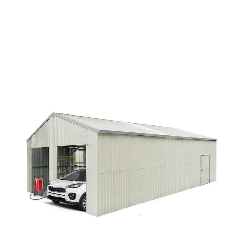 25' x 41' Double Garage Metal Barn Shed with Side Entry Door (Discontinued – Replaced by GMD-MS2630, 2641)