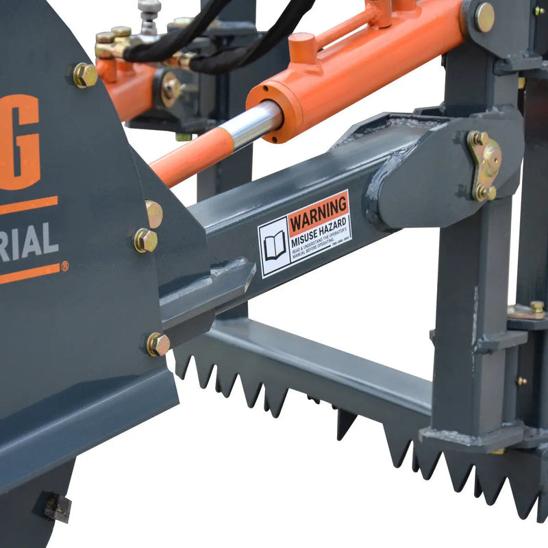 26" 3-Point Hitch Stump Grinder, Category 1 & 2 Hookup, Driveline Shaft Included, 30-50 HP Tractor, GMD-TSG26