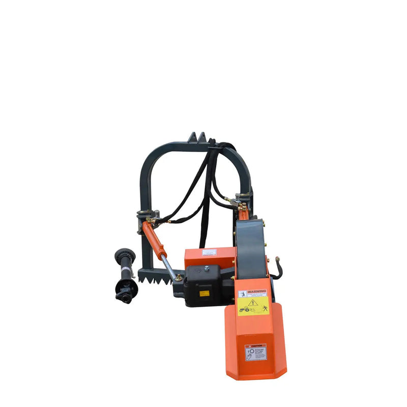26" 3-Point Hitch Stump Grinder, Category 1 & 2 Hookup, Driveline Shaft Included, 30-50 HP Tractor, GMD-TSG26