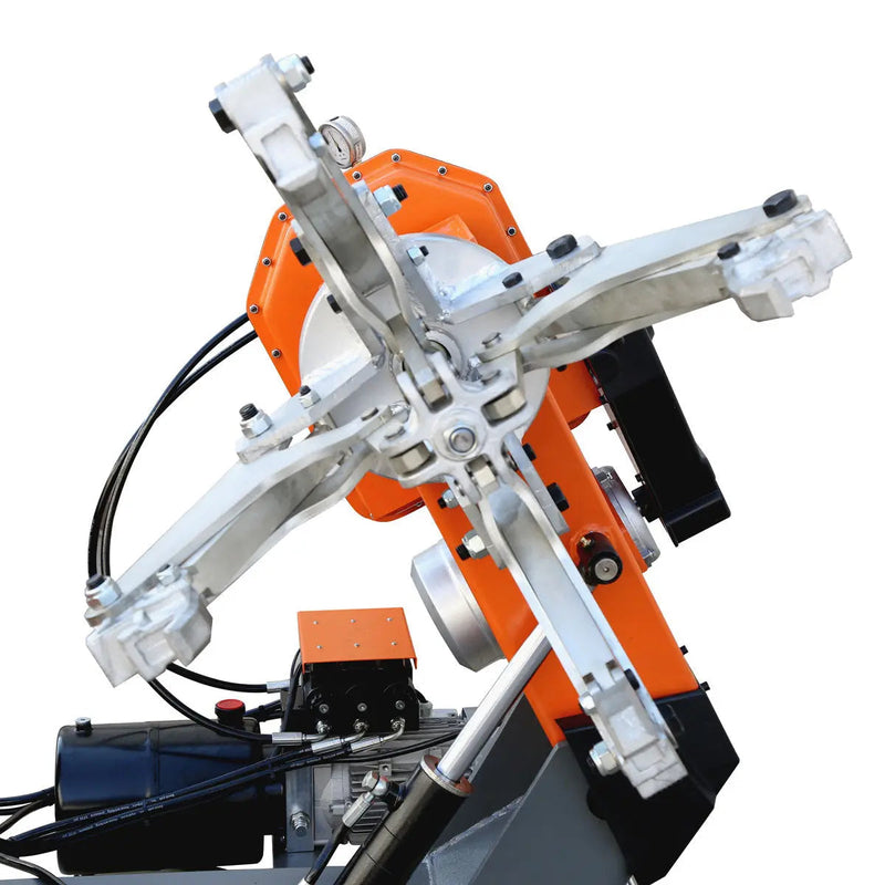 26" Heavy Duty Truck Tire Changer, 63" Tire Capacity, Bead Breaker w/Disk & Bead Hook, 3300 lb Weight Capacity, Portable Controls w/ Foot Pedal, CSA certified Motors, GMD-TTC26