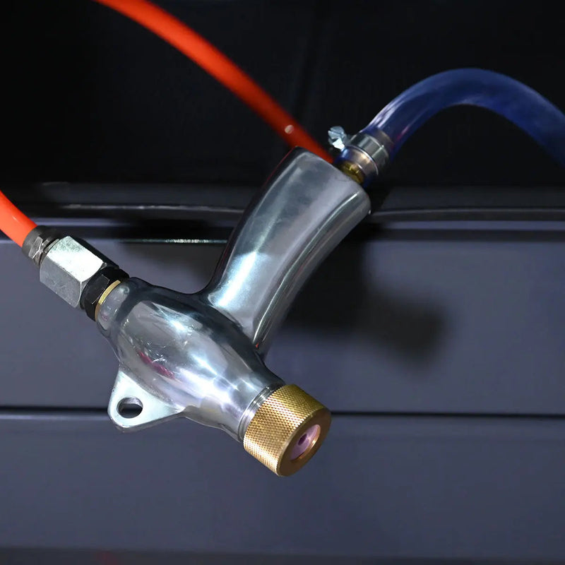 265 Gallon/990L Commercial Cabinet Sandblaster, Vacuum Filtration System, Oversized View Window, 125 PSI, 24 CFM, GMD-ABC99