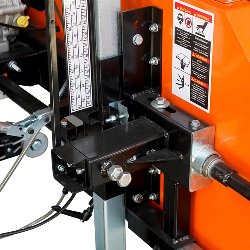 27" Portable Sawmill, 14 HP Kohler Gas Engine, 21" Board Width, 12' Log Length, 14-1/2' Track Bed, GMD-PSM27