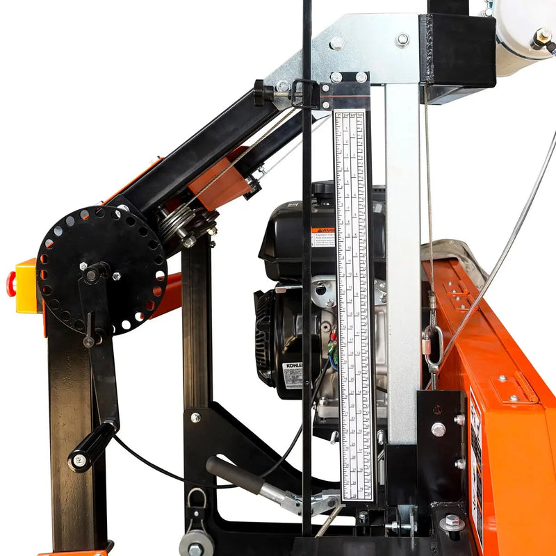 27" Portable Sawmill, 14 HP Kohler Gas Engine, 21" Board Width, 12' Log Length, 14-1/2' Track Bed, GMD-PSM27