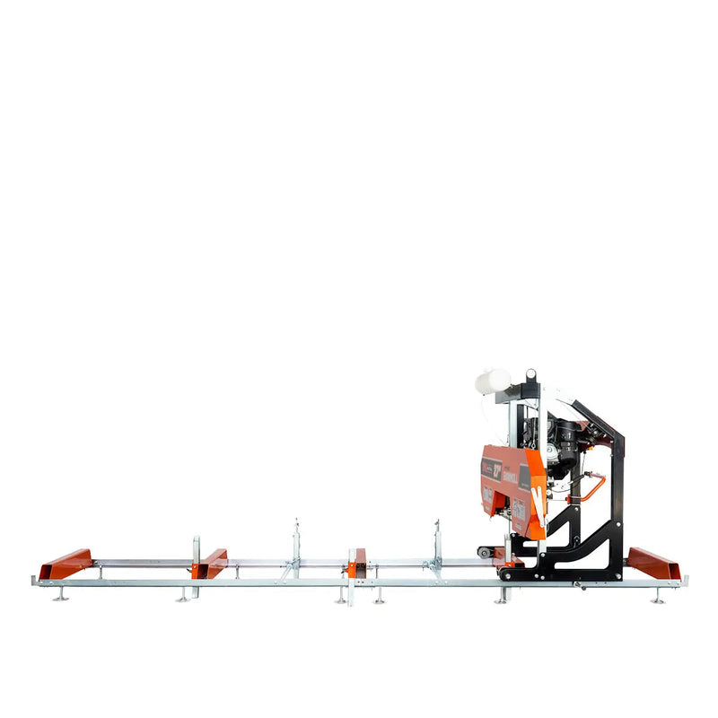 27" Portable Sawmill, 14 HP Kohler Gas Engine, 21" Board Width, 12' Log Length, 14-1/2' Track Bed, GMD-PSM27