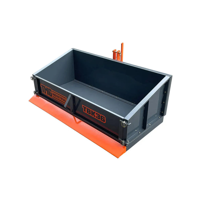 3 Point Hitch Transport Box, Manual Tipping, 25-30 HP Tractors, GMD-TBK36