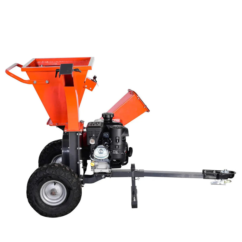3" Wood Chipper, Shredder & Vacuum, ATV Tow-Behind, 7 HP Kohler Engine, 6" Suction Port, 8' Vacuum Hose, GMD-GWC3