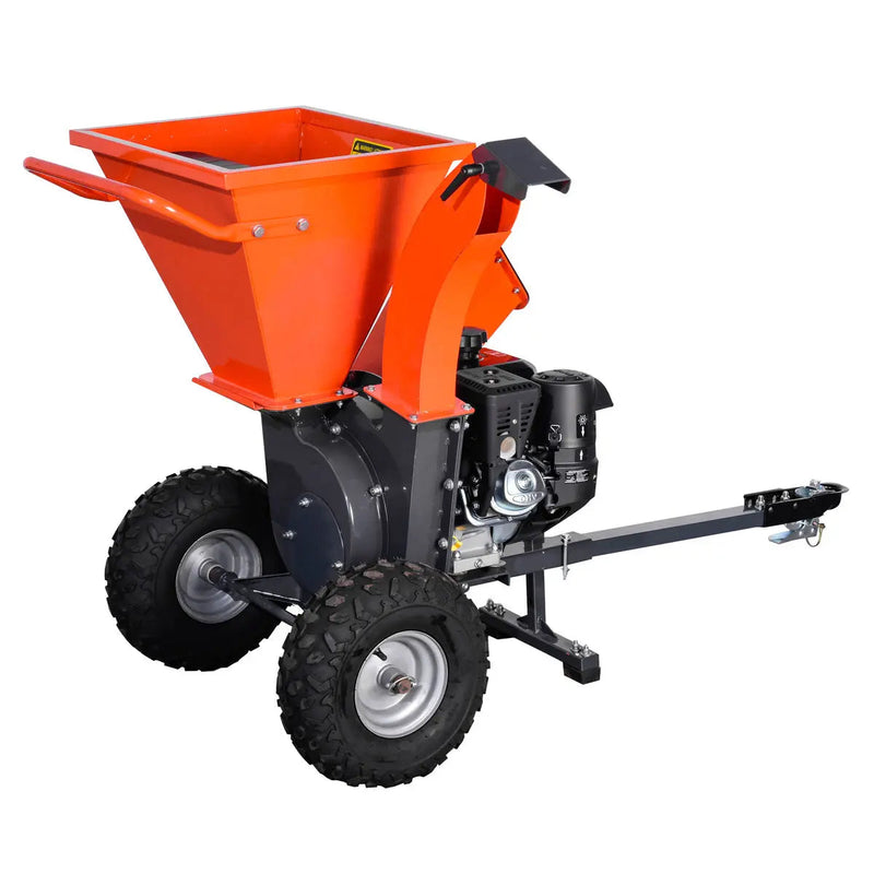 3" Wood Chipper, Shredder & Vacuum, ATV Tow-Behind, 7 HP Kohler Engine, 6" Suction Port, 8' Vacuum Hose, GMD-GWC3