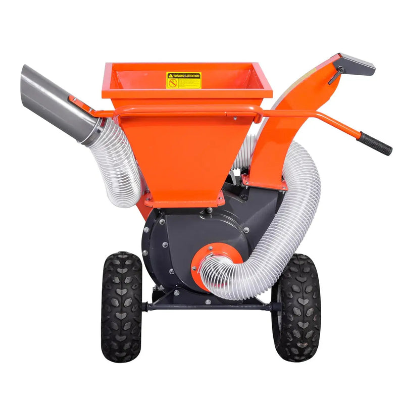 3" Wood Chipper, Shredder & Vacuum, ATV Tow-Behind, 7 HP Kohler Engine, 6" Suction Port, 8' Vacuum Hose, GMD-GWC3
