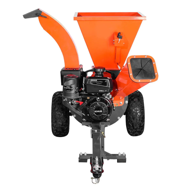 3" Wood Chipper, Shredder & Vacuum, ATV Tow-Behind, 7 HP Kohler Engine, 6" Suction Port, 8' Vacuum Hose, GMD-GWC3