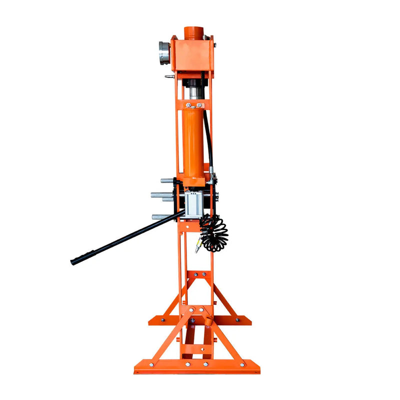 30 Ton Capacity Hydraulic Shop Press, Pneumatic & Manual Operation, 11 Bed Height Positions, GMD-ASP30