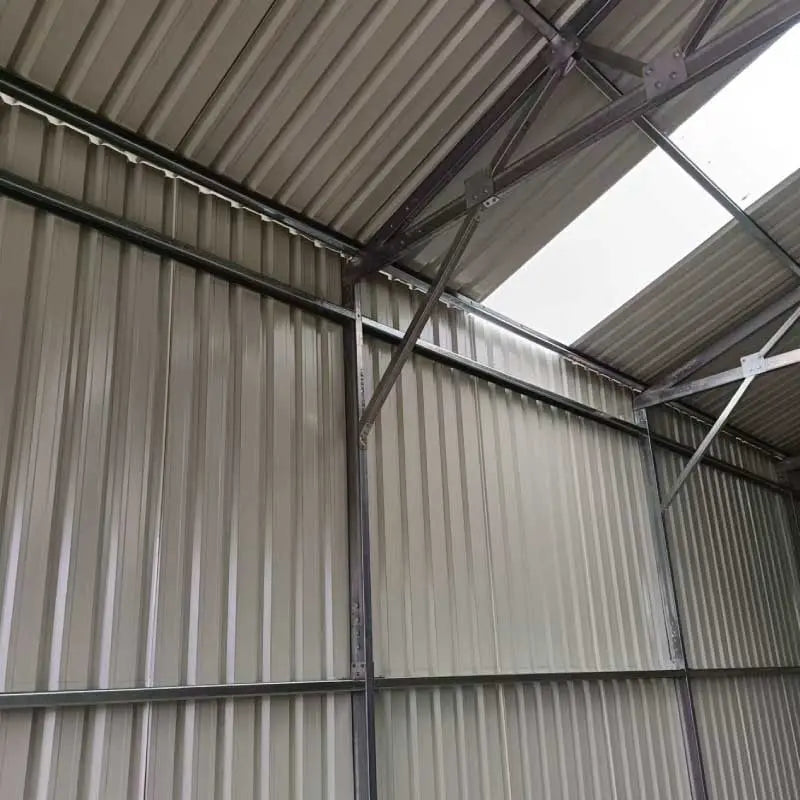 30' x 40' Metal Garage Shed, 11' High Double Front Doors, 17' Peak, 1260 Sq-Ft GMD-MS3040