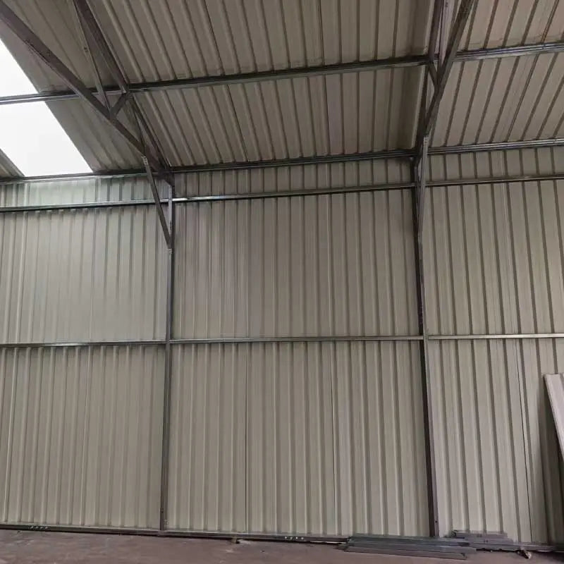 30' x 40' Metal Garage Shed, 11' High Double Front Doors, 17' Peak, 1260 Sq-Ft GMD-MS3040