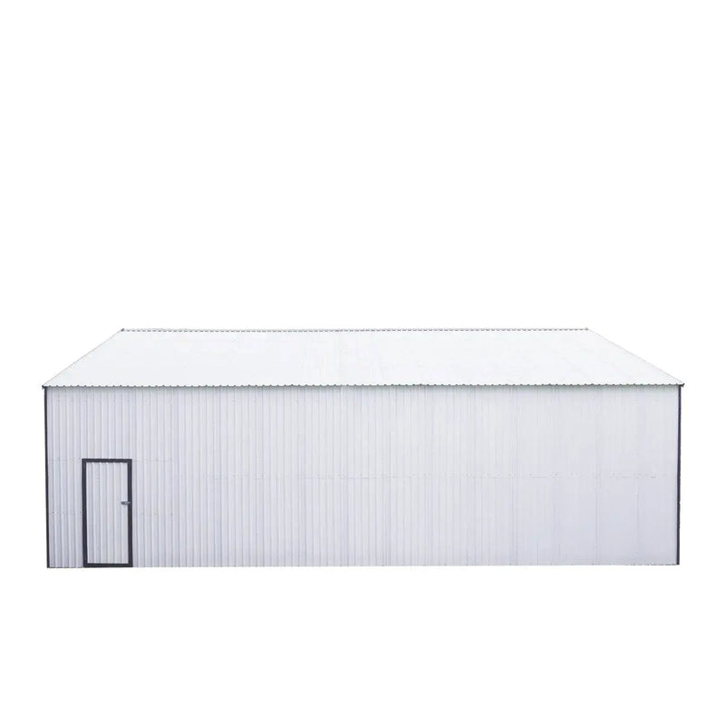 30' x 40' Metal Garage Shed, 11' High Double Front Doors, 17' Peak, 1260 Sq-Ft GMD-MS3040