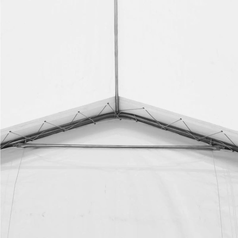 30' x 80' Peak Ceiling Storage Shelter with Heavy Duty 17 oz PVC Cover & Drive Through Doors, GMD-ST3082V