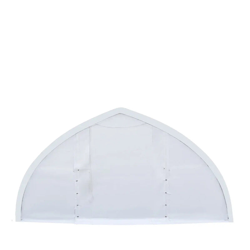 30' x 80' Peak Ceiling Storage Shelter with Heavy Duty 17 oz PVC Cover & Drive Through Doors, GMD-ST3082V