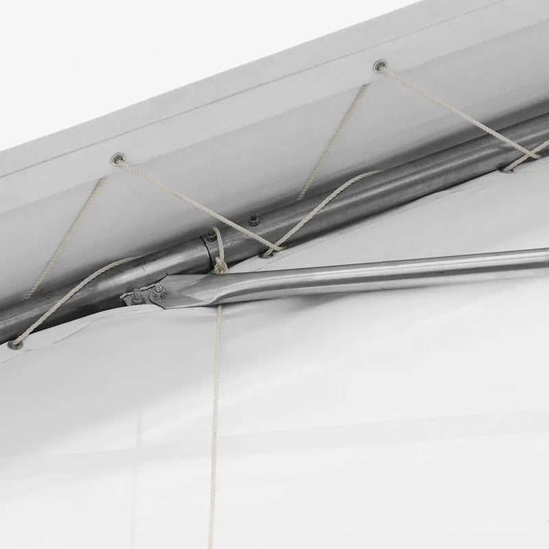 30' x 80' Peak Ceiling Storage Shelter with Heavy Duty 17 oz PVC Cover & Drive Through Doors, GMD-ST3082V