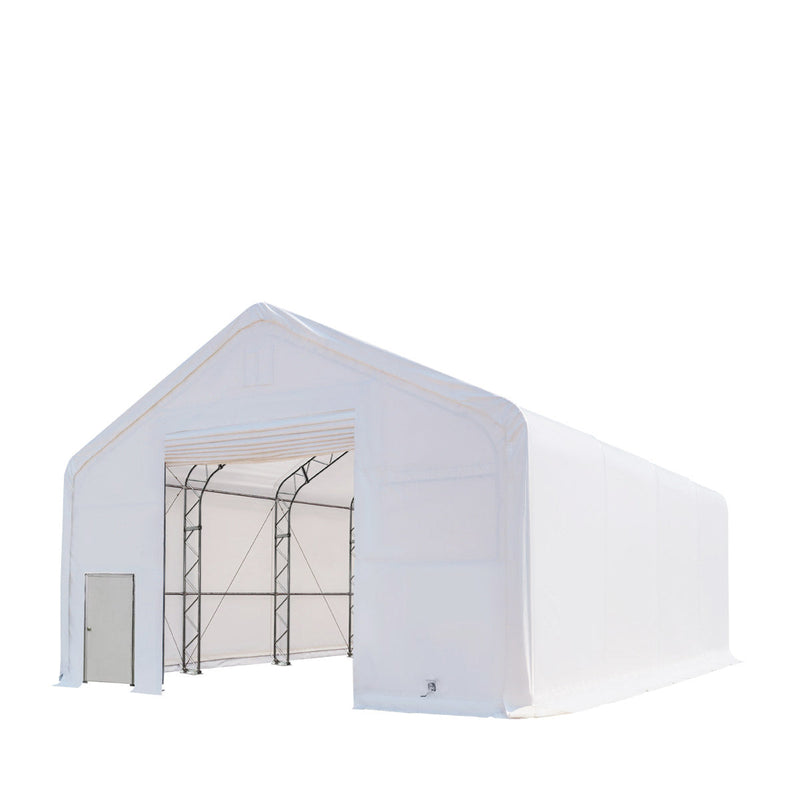 30' x 40' Dual Truss Storage Shelter with Heavy Duty 17 oz PVC Cover GMD-DT3042(Previously GMD-DT3041)