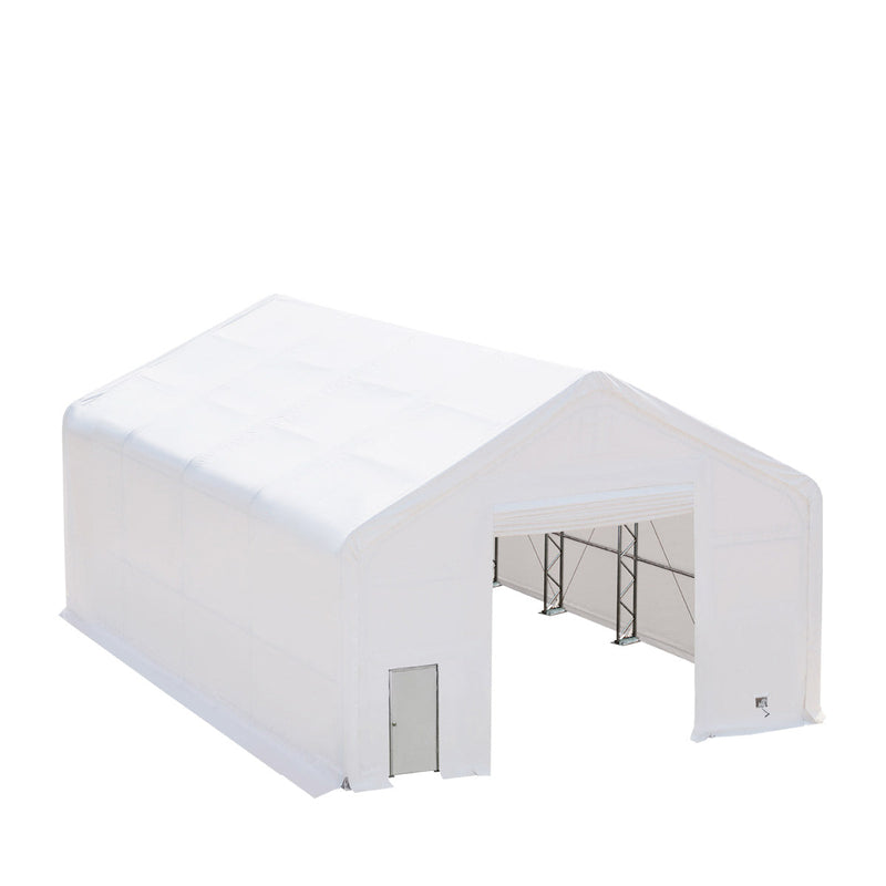 30' x 40' Dual Truss Storage Shelter with Heavy Duty 17 oz PVC Cover GMD-DT3042(Previously GMD-DT3041)